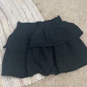 Day & Moon Black Skort M